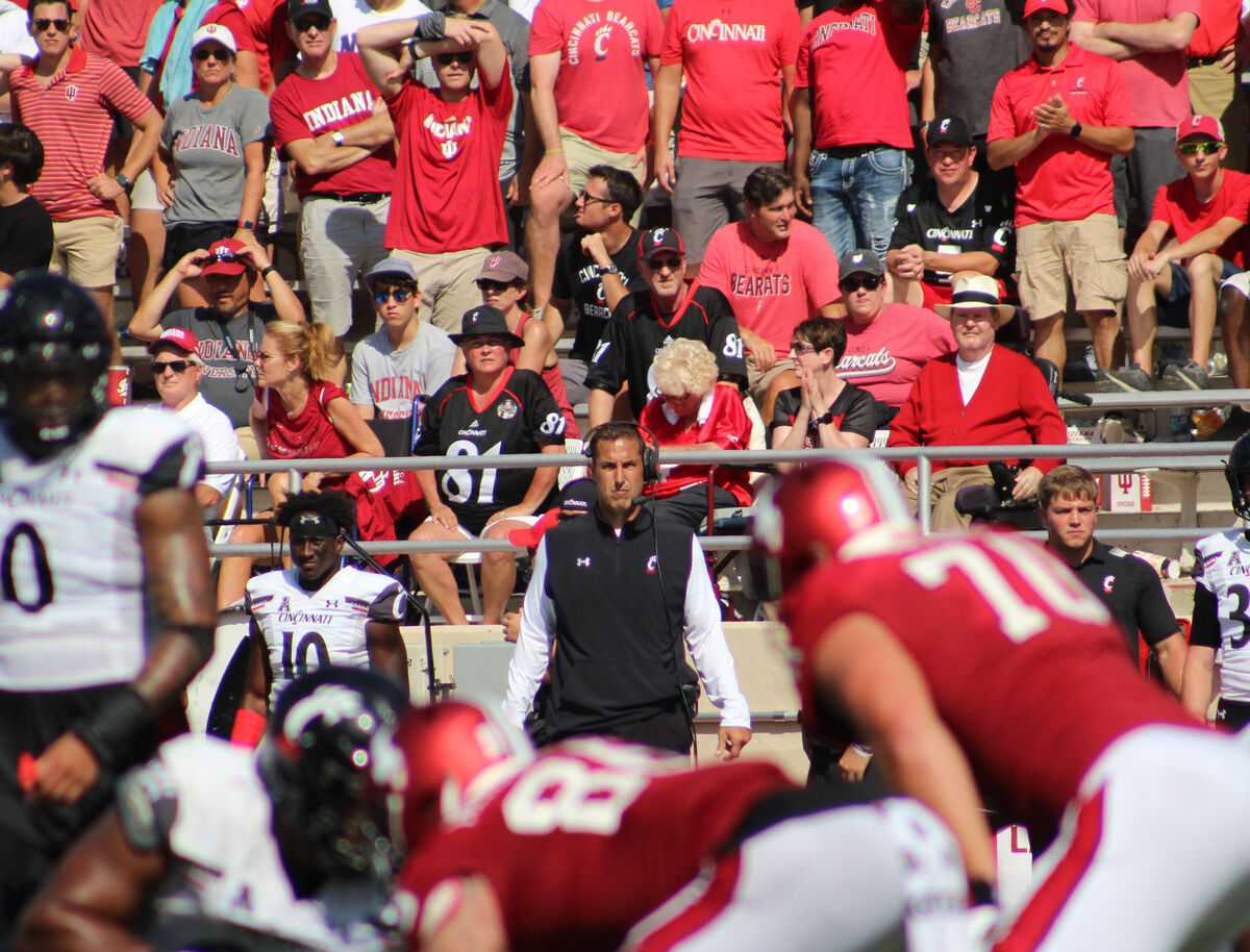 UC football vs Indiana